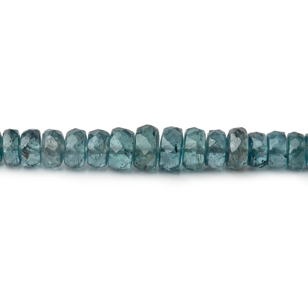 2.5-5mm Indigo Kyanite Faceted Rondelle Beads 18 inch 233 pieces AA - Beadsofcambay.com