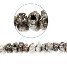 3-5mm Multi Color Diamond Unfaceted Nugget Beads 15 inch 190 pieces - Beadsofcambay.com