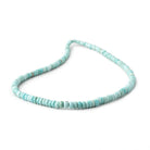 3-5mm Turquoise Faceted Rondelle Beads 16 inch 166 pieces - Beadsofcambay.com