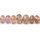 3-6.5mm Multi Color Tourmaline Faceted Rondelle Beads 15 inch 154 pieces - Beadsofcambay.com