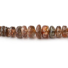 3-6mm Andalusite Faceted Rondelle Beads 16 inch 200 pieces - Beadsofcambay.com