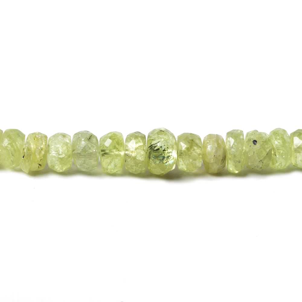 3 - 6mm Chrysoberyl Faceted Rondelle Beads 162 beads - Beadsofcambay.com