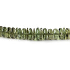 3-6mm Moldavite plain heshi beads 17 inch A grade - Beadsofcambay.com