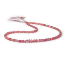 3-6mm Multi Color Tourmaline Faceted Rondelle Beads 15 inch 157 pieces AA - Beadsofcambay.com