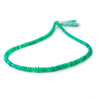 3-7mm Kelly Green Ethiopian Opal Faceted Rondelle Beads 16 inch 172 pieces - Beadsofcambay.com