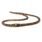 3-8mm Andalusite faceted rondelle Beads 16 inch 170 pieces - Beadsofcambay.com