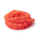 3-9mm Tangerine Ethiopian Opal Faceted Rondelle Beads 16 inch 133 pieces AA - Beadsofcambay.com