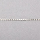 3 Feet - 1.8mm Silver plated Rolo Link Chain - Beadsofcambay.com
