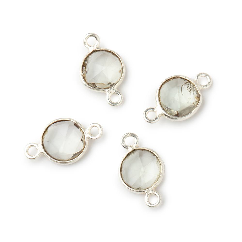 9x9mm Teal Blue Apatite plain pillow beads 16 inches 44 pieces 1mm Large Hole