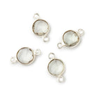 9x9mm Teal Blue Apatite plain pillow beads 16 inches 44 pieces 1mm Large Hole