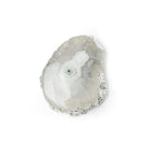 32x26mm Silver leafed Solar Quartz Slice Pendant 1 piece - Beadsofcambay.com