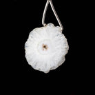 32x32mm Solar Quartz Plain Slice Bead 1 piece - Beadsofcambay.com