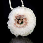 32x32mm Solar Quartz Plain Slice Bead 1 piece - Beadsofcambay.com