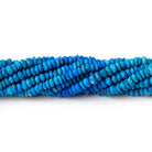 3.5-4mm Ceruleite Hand Faceted Rondelle Beads 12.5 inch 193 pieces - Beadsofcambay.com