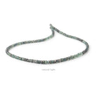 3.5-4mm Color Change Sapphire Faceted Rondelles 16.5 inch 213 Beads - Beadsofcambay.com