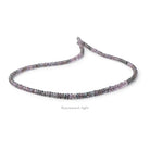 3.5-4mm Color Change Sapphire Faceted Rondelles 16.5 inch 213 Beads - Beadsofcambay.com