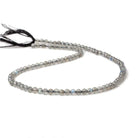 3.5-4mm Labradorite Beads Micro Faceted Round 13 inch 95 pieces AA - Beadsofcambay.com