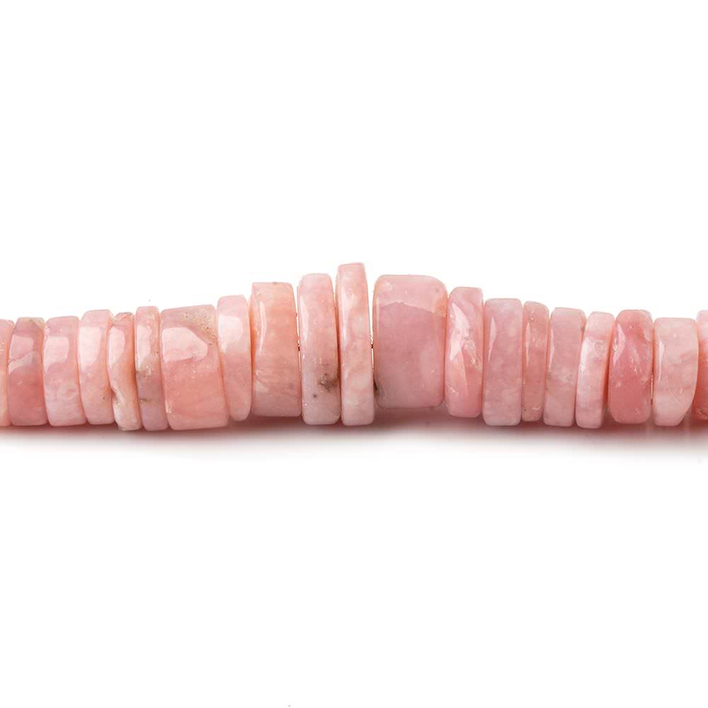3.5-8mm Pink Peruvian Opal Heshi Beads 18 inch 250 pieces AA - Beadsofcambay.com