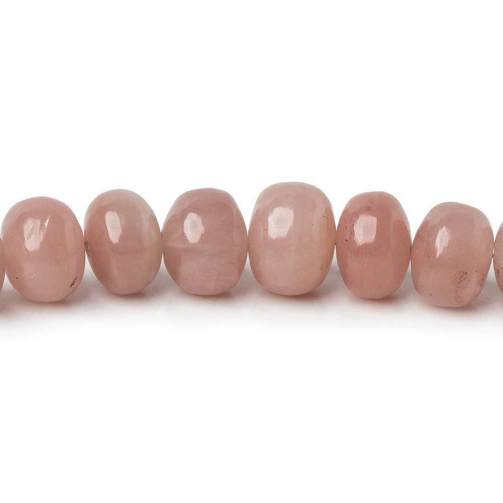 3.5-9mm Strawberry Quartz plain rondelles 18 inch 116 beads AA - Beadsofcambay.com