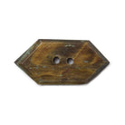 35.5x17mm Jasper Modified Hexagon 2.5mm hole button 1 piece - Beadsofcambay.com
