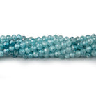 3.5mm Blue Zircon Micro Faceted Rondelle Beads 13 inch 112 pieces AA - Beadsofcambay.com
