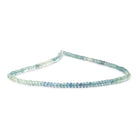 3.5mm Shaded Fluorite Plain Rondelle Beads 13 inch 121 pieces - Beadsofcambay.com