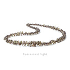 3.5x2-5x3mm Color Change Garnet Petite Plain Tear Drops 16 inch 230 Beads AAA - Beadsofcambay.com