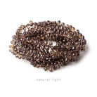 3.5x2-5x3mm Color Change Garnet Petite Plain Tear Drops 16 inch 230 Beads AAA - Beadsofcambay.com