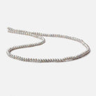 3.5x2.5mm Silver Off Round Side Drilled Freshwater Pearls 15.25 inch 153 pieces AAA - Beadsofcambay.com