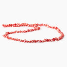 3.5x3-4x3mm Salmon Orange Side Drilled Baroque Freshwater Pearl 15 inch 92 pcs - Beadsofcambay.com