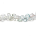 3.5x3.5-5x5mm Multi Beryl faceted heart briolette beads 16 inch 150 pieces A - Beadsofcambay.com