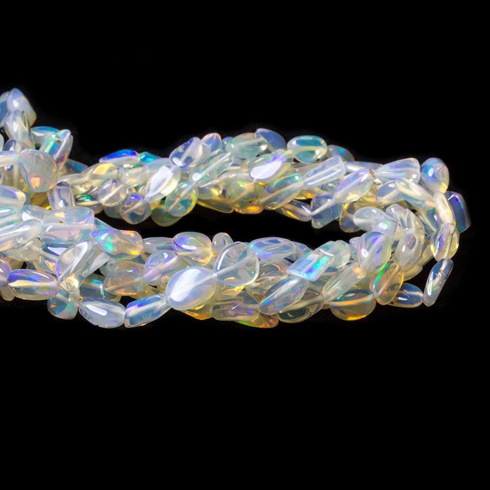 3.5x3.5-9x6mm Ethiopian Opal Plain Nugget Beads 16 inch 70 pieces - Beadsofcambay.com