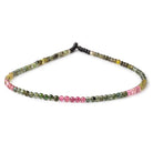 3.7mm Multi Color Tourmaline Plain Round Beads 14.75 inch 103 pieces - Beadsofcambay.com