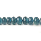 3mm - 8mm Santa Maria Aquamarine Plain Rondelles 18 inch 170 pieces AA - Beadsofcambay.com