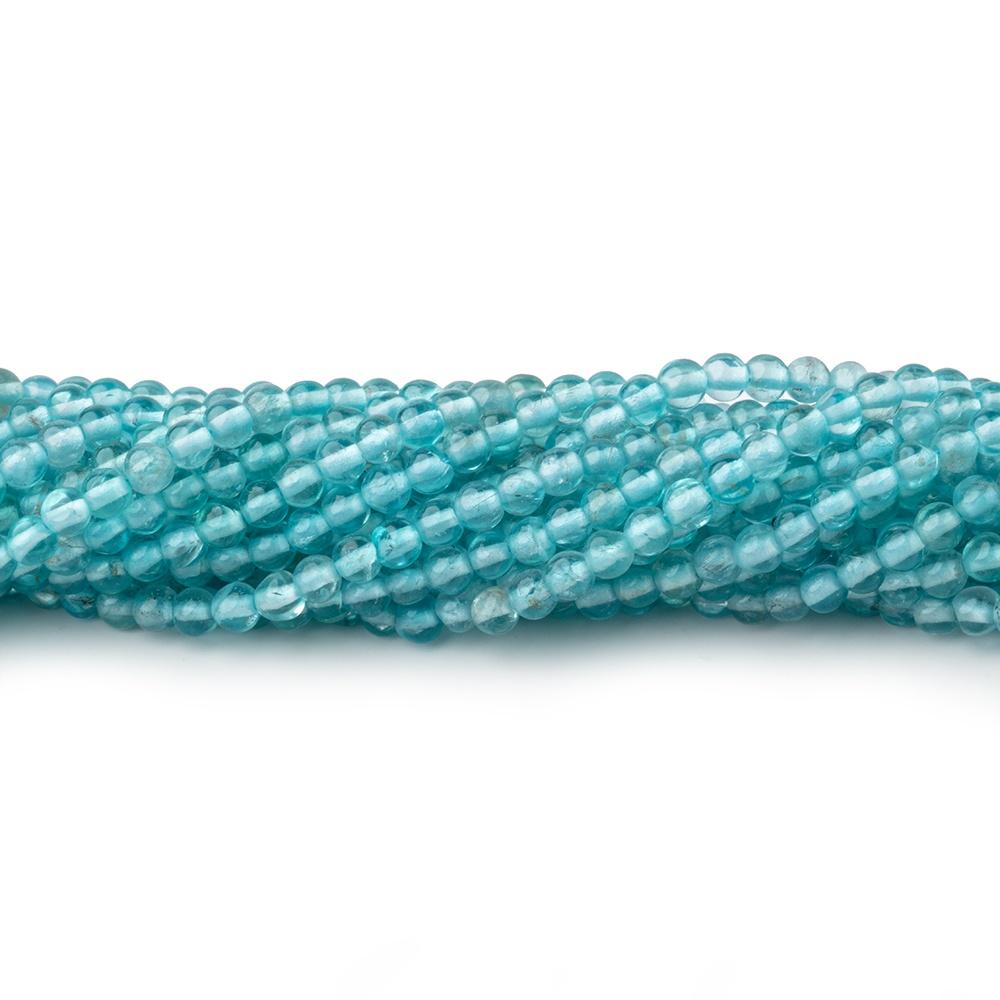 3mm Apatite Beads Plain Round Beads 15 inch 140 pieces A - Beadsofcambay.com