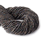 3mm Australian Boulder Opal Micro Faceted Rounds 12.5 inch - Beadsofcambay.com