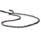 3mm Australian Boulder Opal Micro Faceted Rounds 12.5 inch - Beadsofcambay.com