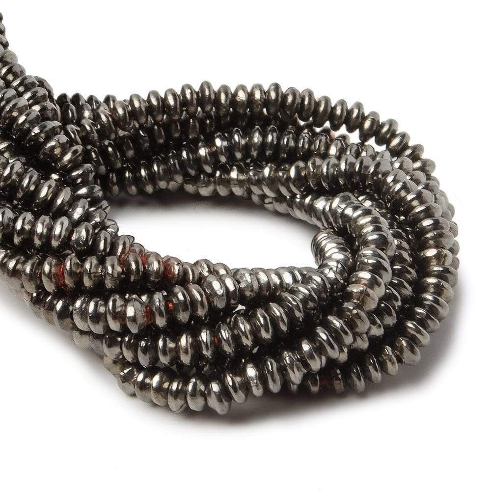 3mm Black Gold plated Copper Disc 8 inch 134 pcs - Beadsofcambay.com