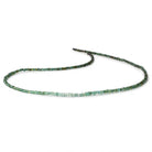 3mm Indicolite Blue & Chrome Green Tourmaline faceted rondelles 18 inch 235 pieces AA - Beadsofcambay.com