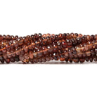 3mm MultiColor Spinel plain rondelle Beads 16 inch 220 pieces - Beadsofcambay.com