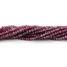 3mm Ombré Plum Sapphire Faceted Rondelle Beads 16 inch 296 pieces