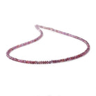 3mm Ombré Plum Sapphire Faceted Rondelle Beads 16 inch 296 pieces view 2
