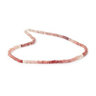 3mm Shaded Andesine Faceted Rondelle Beads 12.5 inch 178 pieces - Beadsofcambay.com
