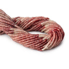 3mm Shaded Andesine Faceted Rondelle Beads 12.5 inch 178 pieces - Beadsofcambay.com