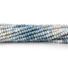3mm Shaded Owyhee Deonim Opal Faceted Rondelle Beads 13 inch 160 pieces - Beadsofcambay.com