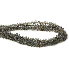 3x2-4x3mm Color Change Sapphire Micro Tear Drop Briolette 16 inch 160 pieces - Beadsofcambay.com