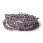 3x2-5.5x3mm Plum Sapphire Faceted Tear Drop Beads 17 inch 300 pieces AA - Beadsofcambay.com