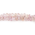 3x2-5x3mm Multi Pink Sapphire Faceted Tear Drop Beads 16 inch 300 pieces AA - Beadsofcambay.com