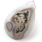 3x2 inch Solar Quartz Faceted Pear Focal Bead 1 piece - Beadsofcambay.com