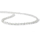 3x5mm-5x3mm Prasiolite Beads Straight Drilled Faceted Tear Drop 90 pieces - Beadsofcambay.com